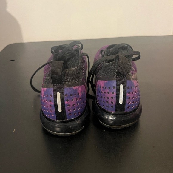 Purple and Black Athletic Shoes Vapormax Flyknit - Picture 5 of 6